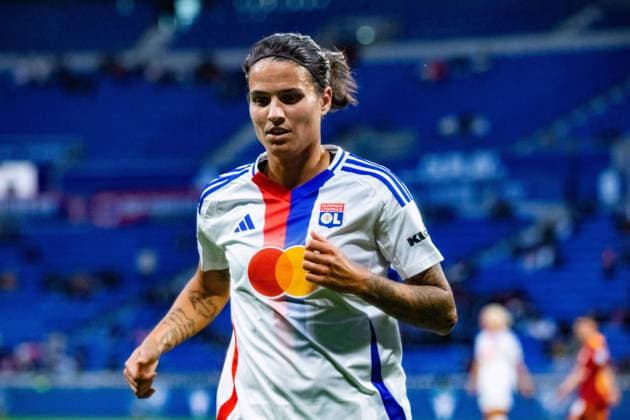 Dzsenifer Marozsan (OL) FOOTBALL : Olympique Lyonnais vs Galatasaray - UEFA Women?s Champions League - Journée 1 - 08 10 2024 BaptisteAutissier Panoramic 