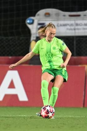 during the Women Champion League Rome vs Wolfsburg 08 October 2024 at the Tre Fontane Stadium in Rome  Copyright: xMassimilianoxCervera IPAxSportx x xx IPA_50438379 IPA_Agency_IPA50438379