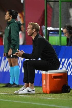 Tommy Stroot of VfL Wolfsburg Women during the Women Champion League Rome vs Wolfsburg 08 October 2024 at the Tre Fontane Stadium in Rome  Copyright: xMassimilianoxCervera IPAxSportx x xx IPA_50438404 IPA_Agency_IPA50438404