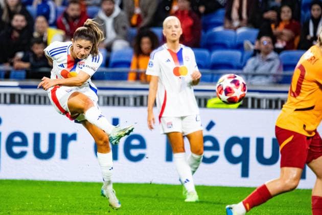 Daniëlle Van de Donk (OL) FOOTBALL : Olympique Lyonnais vs Galatasaray - UEFA Women?s Champions League - Journée 1 - 08 10 2024 BaptisteAutissier Panoramic 