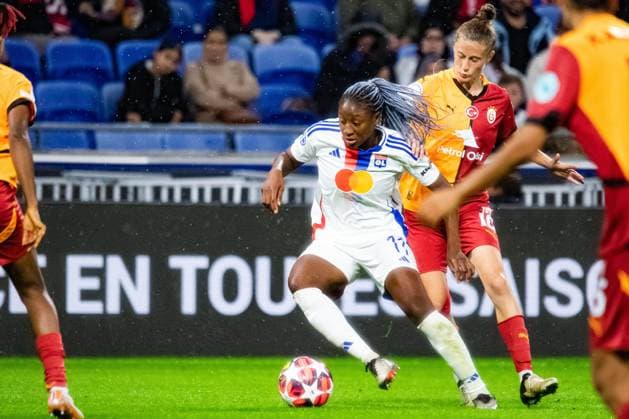 Kadidiatou Diani (OL) FOOTBALL : Olympique Lyonnais vs Galatasaray - UEFA Women?s Champions League - Journée 1 - 08 10 2024 BaptisteAutissier Panoramic 