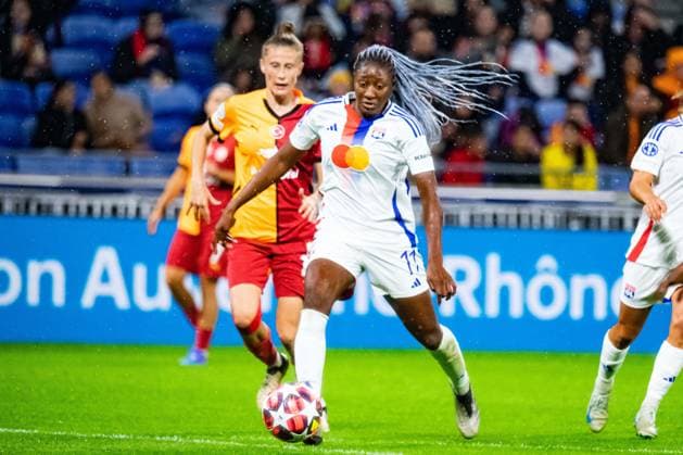 Kadidiatou Diani (OL) FOOTBALL : Olympique Lyonnais vs Galatasaray - UEFA Women?s Champions League - Journée 1 - 08 10 2024 BaptisteAutissier Panoramic 