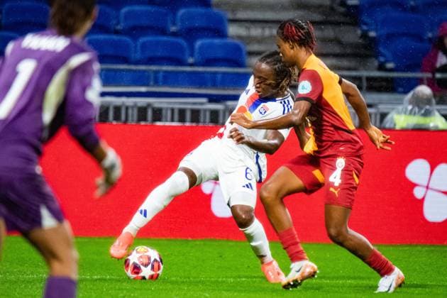 Melchie Dumornay (OL) FOOTBALL : Olympique Lyonnais vs Galatasaray - UEFA Women?s Champions League - Journée 1 - 08 10 2024 BaptisteAutissier Panoramic 