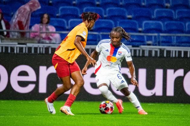 Melchie Dumornay (OL) FOOTBALL : Olympique Lyonnais vs Galatasaray - UEFA Women?s Champions League - Journée 1 - 08 10 2024 BaptisteAutissier Panoramic 