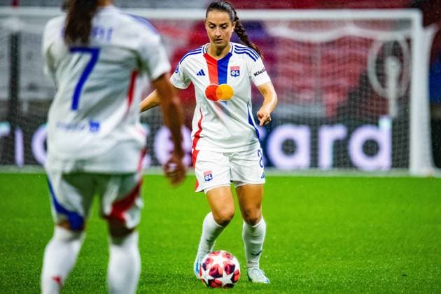 Sara Däbritz (OL) FOOTBALL : Olympique Lyonnais vs Galatasaray - UEFA Women?s Champions League - Journée 1 - 08 10 2024 BaptisteAutissier Panoramic 