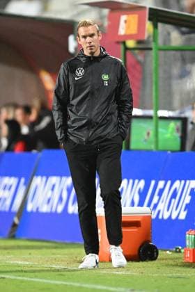 Tommy Stroot of VfL Wolfsburg Women during the Women Champion League Rome vs Wolfsburg 08 October 2024 at the Tre Fontane Stadium in Rome  Copyright: xMassimilianoxCervera IPAxSportx x xx IPA_50440109 IPA_Agency_IPA50440109