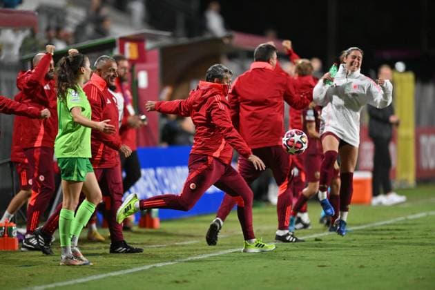 8th October 2024; Stadio Tre Fontane, Rome, Italy; UEFA Womens Champions League Football, Roma versus Wolsburg; Wolfsburg Trainer Tommy Stroot  ActionPlus12701629 AllShotLive