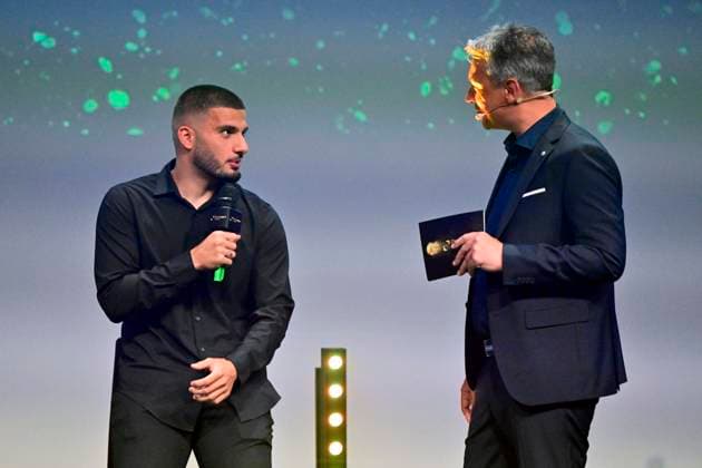 Pro League Awards 2021-2022 BRUSSEL, BELGIUM - MAY 23 : Deniz Undav pictured during the Pro League Awards on May 23, 2022 in Brussel, Belgium, 23 05 2022 Brussel Belgium  Copyright: xPeterxDexVoechtx 10982094-034