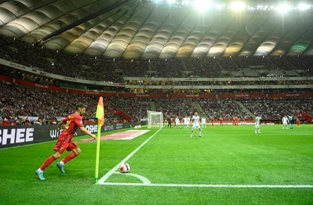 Poland v Belgium UEFA Nations League 14 06 2022 WARSAW, POLAND - JUNE 14 : Mertens Dries forward of Belgium during the UEFA Nations League Group A4 match between Poland and Belgium at the PGE Narodowy stadium on June 14, 2022 in Warsaw, Poland, 14 06 2022 Warsaw Poland  Copyright: xNicoxVereeckenx 10984742-123