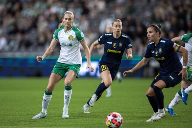 Football, Women, CL, Hammarby IF - SKN St. Pölten
