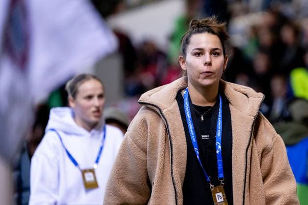 Lena Oberdorf FC Bayern Muenchen, 08 , GER, FC Bayern Muenchen vs Arsenal WFC, Football UEFA Women™s Champions League, Group C, Matchday 1, 2024 2025 season, 09 10 2024 GER, FC Bayern Muenchen vs Arsenal WFC, Football UEFA Women™s Champions League, Matchday 1, 2024 2025 season, 09 10 2024 Muenchen Copyright: xEibner-Pressefoto Memmlerx EP_MMR