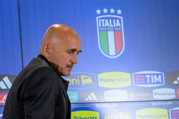 Italy s head coach Luciano Spalletti during a press conference, PK, Pressekonferenz ahead of Nations League match between Italy and Belgium at the Rome s Olympic stadium, Italy - Wednesday, October 09, 2024. - Soccer.  Copyright: xFabrizioxCorradetti LaPressex