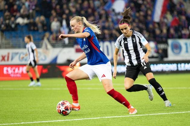 Football, Women, CL, Valerenga IF Oslo - Juventus Turin