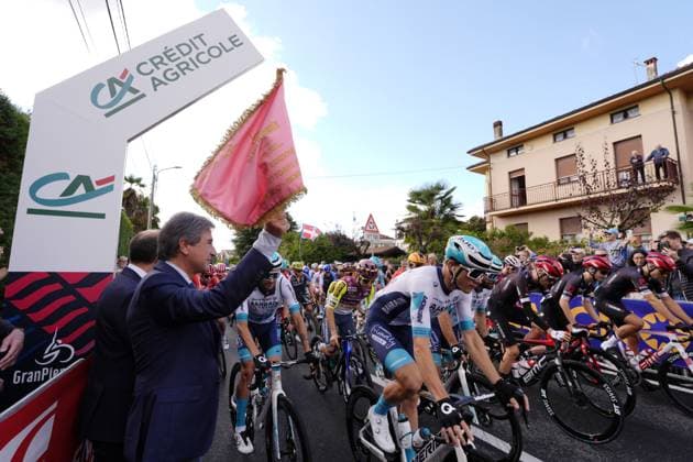 Radsport, GranPiemonte Preparation for the start during the 108th edition of the Gran Piemonte 2024 a 182 km one day race from Valdengo to Borgomanero on October 10, 2024, Italy.  Copyright: xFabioxFerrari LaPressex