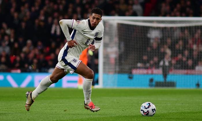 England v Greece, London, UK - 10 Oct 2024 Jude Bellingham of England during the UEFA Nations League match between England and Greece on 10th October 2024 at Wembley Stadium, London London Wembley Stadium London GBR Copyright: xFrankiexOKeeffe PPAUKx PPA-141731