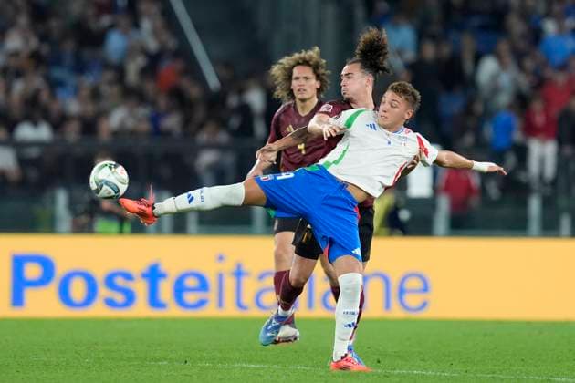 Football, Nations League, Italy - Belgium