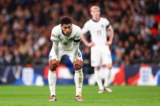 England gegen Griechenland 10. Oktober 2024, London UEFA Nations League England gegen Griechenland Jude Bellingham von England Foto Jacques Feeney Abseits London UK  Copyright: xJacquesxFeeneyx xOffsidexOffside