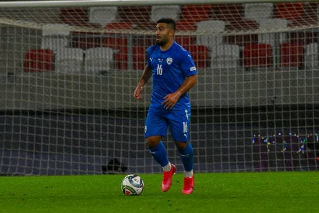 October 10, 2024, Budapest, Milan, Italy: Mohammad Abu Fani (Israel) during the UEFA Nations League match between Israel vs. France on 10th October 2024 at the Bozsik Arena stadium in Budapest, Hungary CALCIO - UEFA Nations League - Israel vs France  - ZUMAs349 20241010_zsa_s349_297 Copyright: xVincenzoxOrlando IpaxSportx xIpax