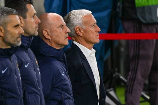 October 10, 2024, Budapest, Milan, Italy: Head coach Didier Deschamps (France) during the UEFA Nations League match between Israel vs. France on 10th October 2024 at the Bozsik Arena stadium in Budapest, Hungary CALCIO - UEFA Nations League - Israel vs France  - ZUMAs349 20241010_zsa_s349_298 Copyright: xVincenzoxOrlando IpaxSportx xIpax
