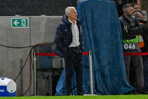 October 10, 2024, Budapest, Milan, Italy: Head coach Didier Deschamps (France) during the UEFA Nations League match between Israel vs. France on 10th October 2024 at the Bozsik Arena stadium in Budapest, Hungary CALCIO - UEFA Nations League - Israel vs France  - ZUMAs349 20241010_zsa_s349_302 Copyright: xVincenzoxOrlando IpaxSportx xIpax
