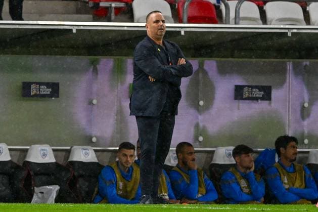 CALCIO - UEFA Nations League - Israel vs France Head coach Ben Simon (Israel) during the UEFA Nations League match between Israel vs. France on 10th October 2024 at the Bozsik Arena stadium in Budapest, Hungary Budapest Hungary  Copyright: xIPAxSport ABACAx