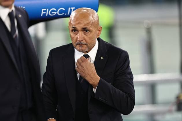 Luciano Spalletti Coach (Italy) during the UEFA Nations League match between Italy 2-2 Belgium at Olimpic Stadium on October 10 , 2024 in PRoma, Italy. Noxthirdxpartyxsales  (269522011)