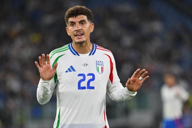 October 10, 2024, Rome, Milan, Italy: Giovanni Di Lorenzo (ITA) during the UEFA National League Matchday 3 match between Italy and Belgium at the Olympic Stadium on October 10, 2024 in Rome, Italy. CALCIO - UEFA Nations League - Italy vs Belgium  - ZUMAs349 20241010_zsa_s349_342 Copyright: xDomenicoxCippitelli IpaxSportx