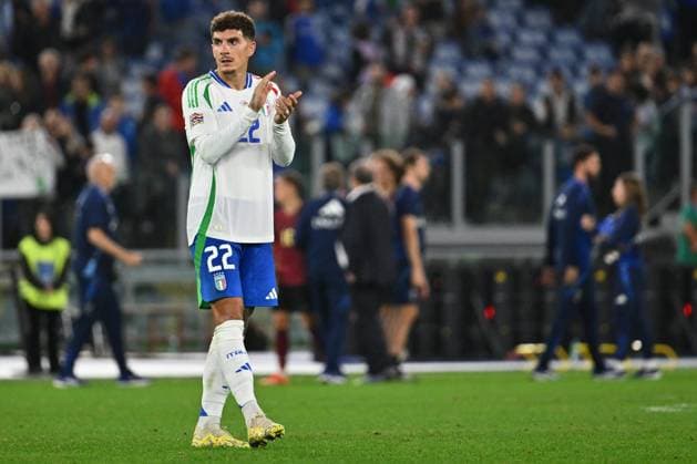 CALCIO - UEFA Nations League - Italy vs Belgium Giovanni Di Lorenzo (ITA) during the UEFA National League Matchday 3 match between Italy and Belgium at the Olympic Stadium on October 10, 2024 in Rome, Italy. Rome Italy  Copyright: xIPAxSport ABACAx