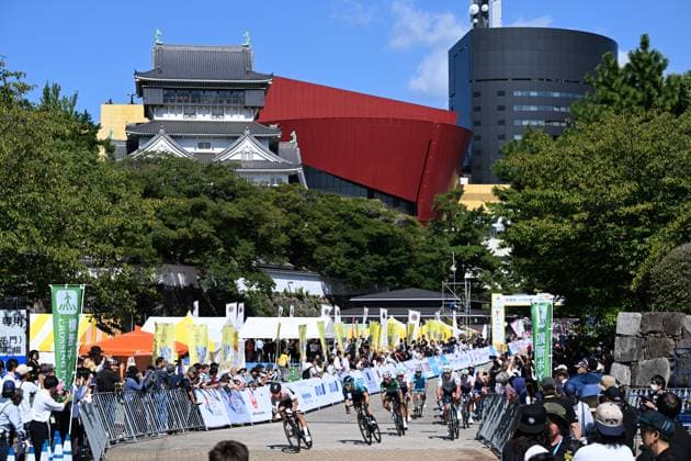 General view, OCTOBER 11, 2024 - Cycling : Kokura Castle Criterium Exhibition Race of 2024 Tour de Kyushu in Kitakyushu, Fukuoka, Japan. Noxthirdxpartyxsales  (269553515)