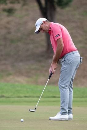 October 11, 2024, Macao, Macao Sar, China: Sam Brazen from Australia is in 5th position at the end of Round 2 of the Macao Open Golf 2024 at Macao Golf and Country Club, Macao, China, on 11 October 2024. Macao China - ZUMAr144 20241011_zap_r144_010 Copyright: xJaynexRussellx