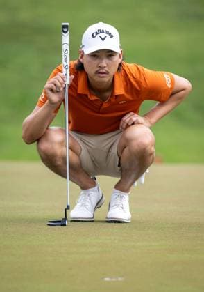 October 11, 2024, Macao, Macao Sar, China: Defending champion,Min Woo Lee from Australia playing Round 2 of the Macao Open Golf 2024 at Macao Golf and Country Club, Macao, China, on 11 October 2024. Macao China - ZUMAr144 20241011_zap_r144_017 Copyright: xJaynexRussellx