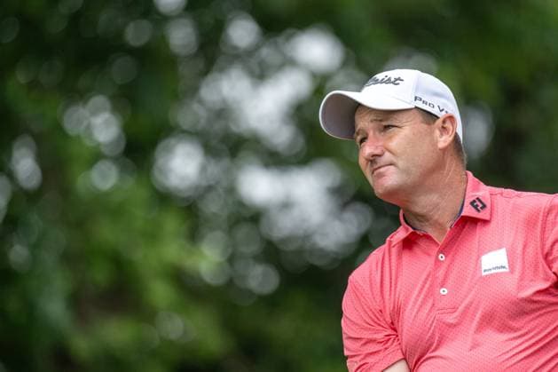 October 11, 2024, Macao, Macao Sar, China: Sam Brazen from Australia is in 5th position at the end of Round 2 of the Macao Open Golf 2024 at Macao Golf and Country Club, Macao, China, on 11 October 2024. Macao China - ZUMAr144 20241011_zap_r144_019 Copyright: xJaynexRussellx
