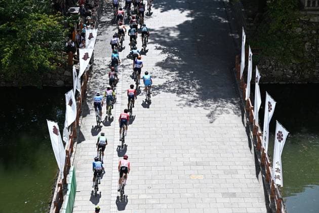 General view, OCTOBER 11, 2024 - Cycling : Kokura Castle Criterium Exhibition Race of 2024 Tour de Kyushu in Kitakyushu, Fukuoka, Japan. Noxthirdxpartyxsales  (269558010)