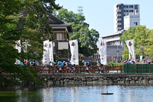 General view, OCTOBER 11, 2024 - Cycling : Kokura Castle Criterium Exhibition Race of 2024 Tour de Kyushu in Kitakyushu, Fukuoka, Japan. Noxthirdxpartyxsales  (269558017)