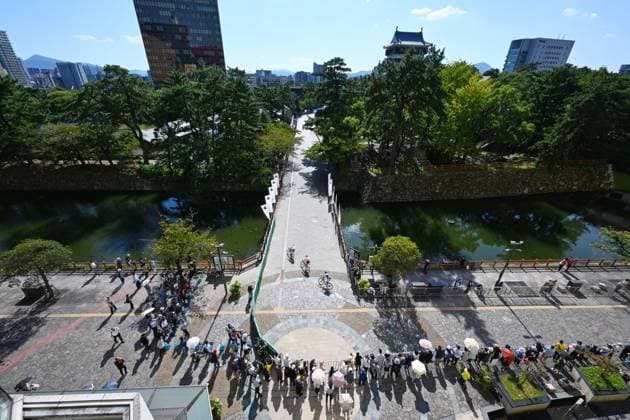 General view, OCTOBER 11, 2024 - Cycling : Kokura Castle Criterium Exhibition Race of 2024 Tour de Kyushu in Kitakyushu, Fukuoka, Japan. Noxthirdxpartyxsales  (269558034)