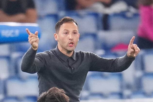 ROME, ITALY - OCTOBER 10: Domenico Tedsco , coach of Belgium during the Nations League match between Italy and Belgium at Stadio Olimpico on October 10, 2024 in Rome, Italy Copyright: xFOTOAGENZIAx