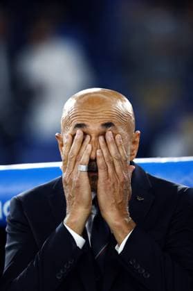 Italy vs Belgium : Group 2 - UEFA Nations League, Rome, Italy 10 Oct 2024 Coach Italian national team, Nationalteam Luciano Spalletti during the UEFA Nations League, League A - Group 2 football match between Italy and Belgium at Stadio Olimpico on October 10, 2024 in Rome, Italy., Credit:Federico Proietti AGF Avalon Italy, Rome  Copyright: xFedericoxProiettix xAGFx xAvalonx 0768825527st