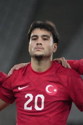 Doguhan Aral Simsir of Turkey during the European U21, U 21 Championship match between Turkey and Latvia at Ataturk Olympic Stadium in Istanbul Turkey on October 11 , 2024. ( Photo by Seskimphoto ) Istanbul Ataturk Olympic Stadium TURKEY Istanbul Ataturk Olympic Stadium TURKEY Copyright: xSeskimphotox Turkey-Latvia-111024 (59)