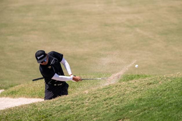 October 12, 2024, Macao, Macao Sar, China: Chonlatit Chuenboonngam from Thailand during the 3rd Round of the Macao Open Golf 2024 at Macao Golf and Country Club, Macao, China, on 12 October 2024. Macao China - ZUMAr144 20241012_zap_r144_039 Copyright: xJaynexRussellx