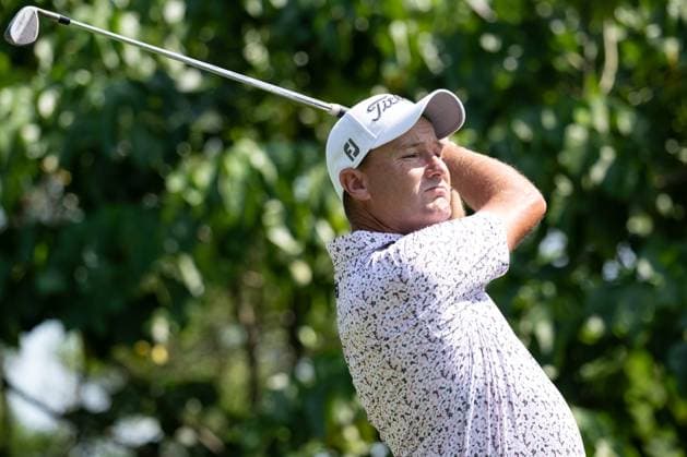 October 12, 2024, Macao, Macao Sar, China: Australias Sam Brazel during the 3rd Round of the Macao Open Golf 2024 at Macao Golf and Country Club, Macao, China, on 12 October 2024. Macao China - ZUMAr144 20241012_zap_r144_092 Copyright: xJaynexRussellx