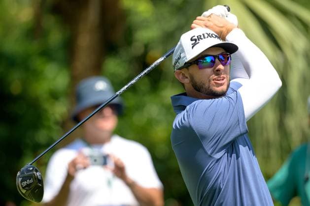 October 12, 2024, Macao, Macao Sar, China: USAÃ¢â‚¬â ¢s John Catlin during the 3rd Round of the Macao Open Golf 2024 at Macao Golf and Country Club, Macao, China, on 12 October 2024. Macao China - ZUMAr144 20241012_zap_r144_107 Copyright: xJaynexRussellx