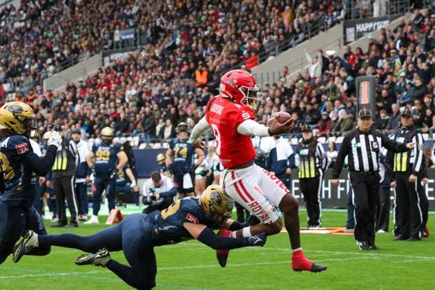 American Football, GFL, Potsdam Royals - Dresden Monarchs