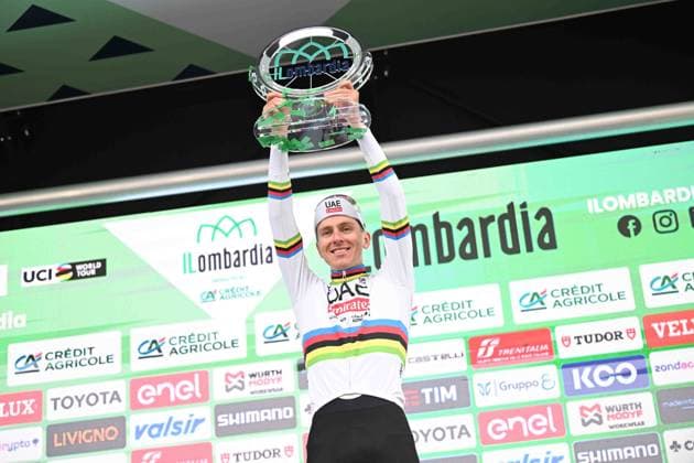 12-10-2024 Giro Di Lombardia; 2024, Uae Team Emirates; Pogacar, Tadej; Como; 