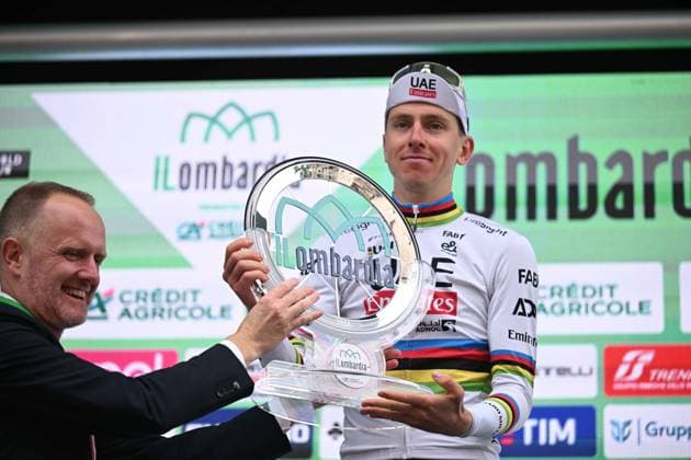 12-10-2024 Giro Di Lombardia; 2024, Uae Team Emirates; Pogacar, Tadej; Como; 