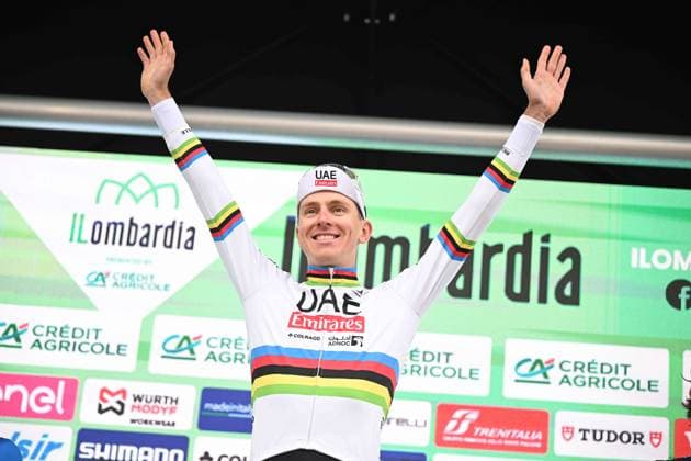 12-10-2024 Giro Di Lombardia; 2024, Uae Team Emirates; Pogacar, Tadej; Como; 