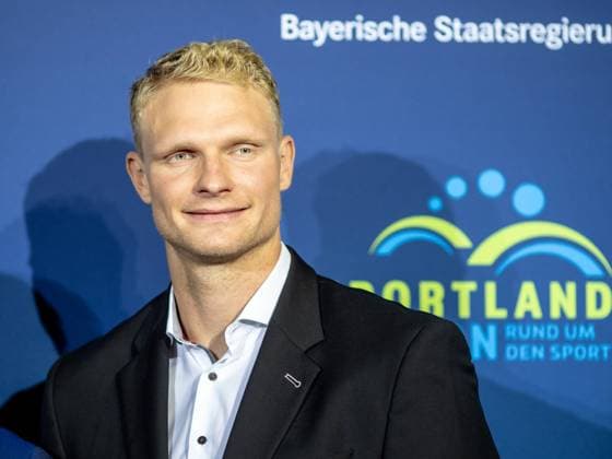 Oliver ZEIDLER, rower, at the event Bavarian Sports Award 2024 , 12 10 2024, in Munich, Germany, Source Copyright Credit Oryk HAIST xSPORTPREIS-BAYERNx