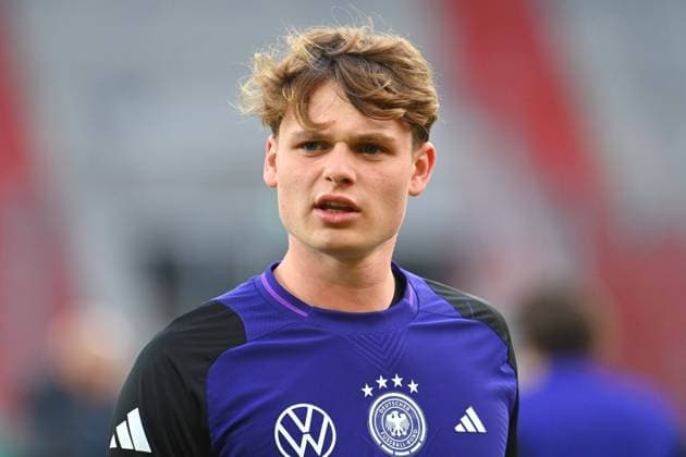 Goalkeeper Jonas URBIG GER , action,single picture,cropped single motif,portrait,portrait,portrait Soccer U 21 Germany GER Bulgaria BUL 2 1 on 11 10 2024 Jahnstadion, Regensburg Laenderspiel, EM Qualifikation, Gruppenphase Â