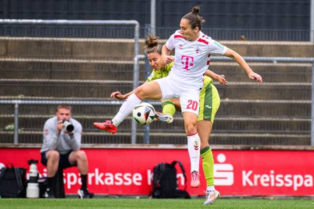 COLOGNE, GERMANY - 13 OCTOBER, 2024: Sylwia Matysik The match of Women Bundesliga 1.FC Koeln - TSG 1899 Hoffenheim at Franz Kremer Stadiun  Copyright: xVITALIIxVITLEOx