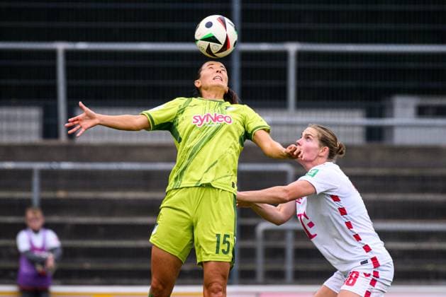 COLOGNE, GERMANY - 13 OCTOBER, 2024: The match of Women Bundesliga 1.FC Koeln - TSG 1899 Hoffenheim at Franz Kremer Stadiun  Copyright: xVITALIIxVITLEOx