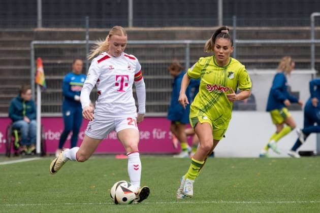 Köln, Germany, October 13th 2024 Anna Gerhardt (21 Koeln) in action during the Google Pixel Frauen-Bundesliga between 1. FC Köln and TSG Hoffenheim at Franz-Kremer-Stadion in Köln, Germany. Qianru Zhang (Qianru Zhang SPP) Copyright: xQianruxZhang SPPx spp-en-QiZh-DSC_5609-Enhanced-NR